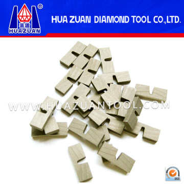 Segmento de diamante para el corte de mármol (HZ379)